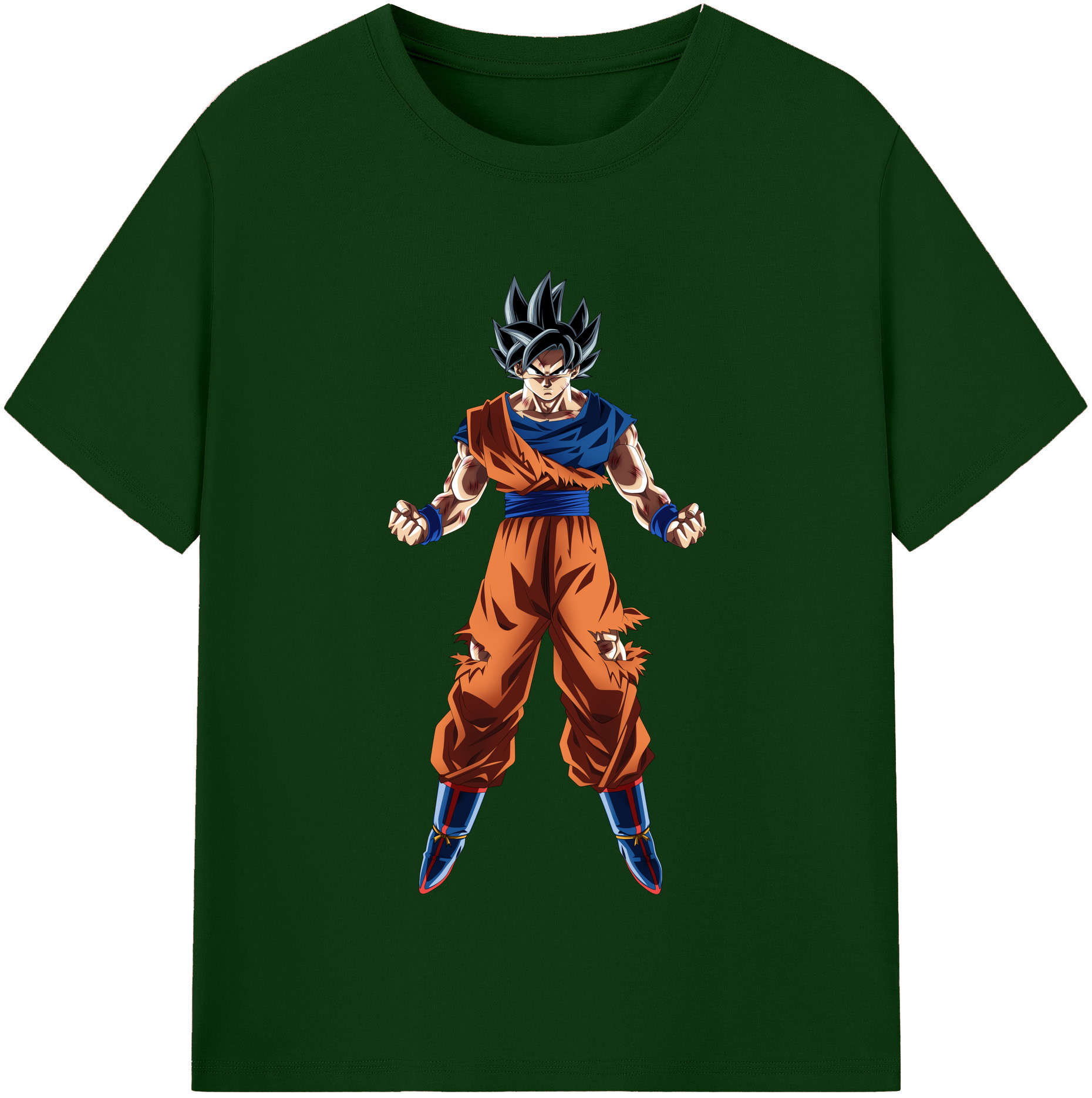 （画像用） ドラゴンボール 孫悟空（そん ごくう）Son Goku カカロット DRAGON BALL Kakarotto 綿100％半袖Tシャツ（フロントプリント）